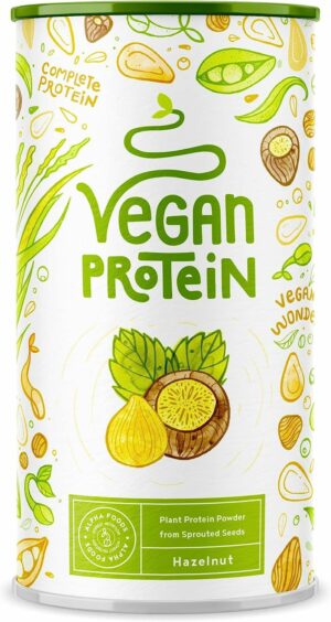 Vegan Protein - Haselnuss - Pflanzliches Proteinpulver