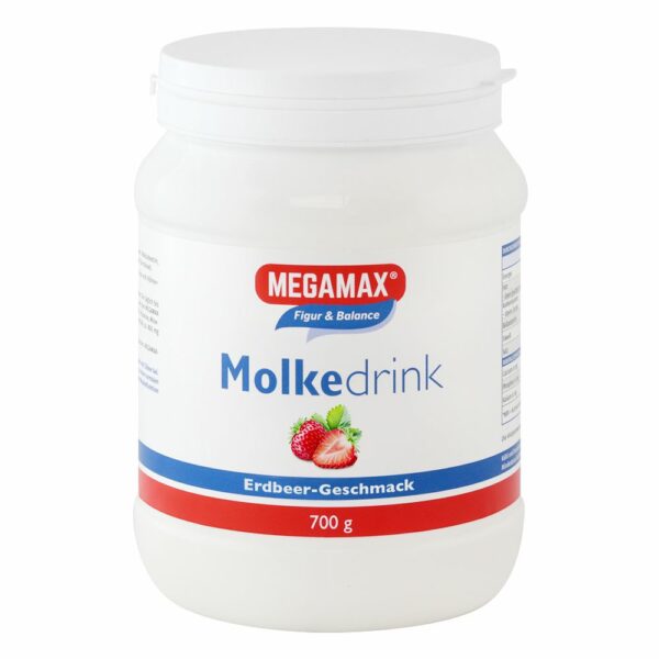 Megamax® Figur & Balance Molkedrink Erdbeer-Geschmack