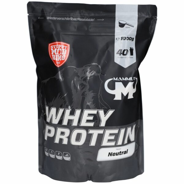 Mammut Whey Protein Neutral Pulver