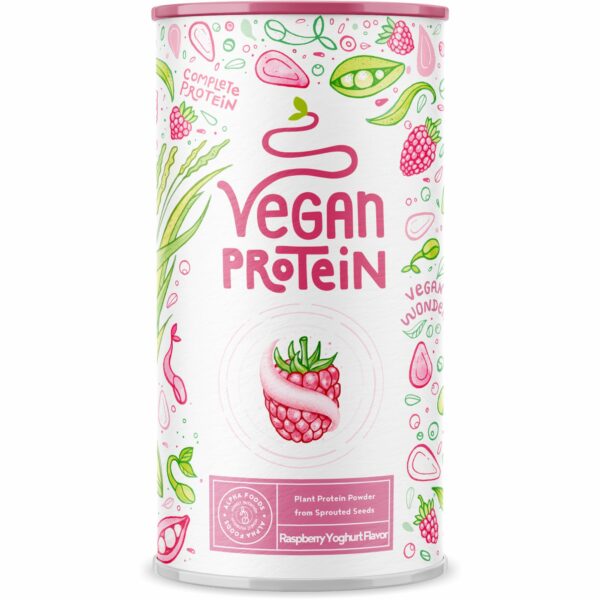 Alpha Foods Vegan Protein Himbeer-Joghurt