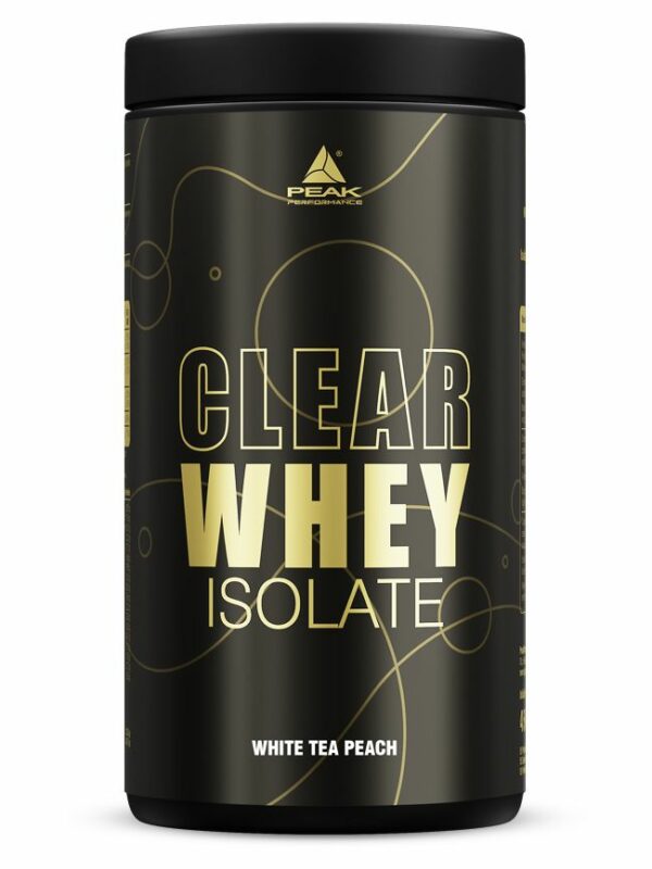 Peak Clear Whey Isolate - Geschmack White Tea - Peach