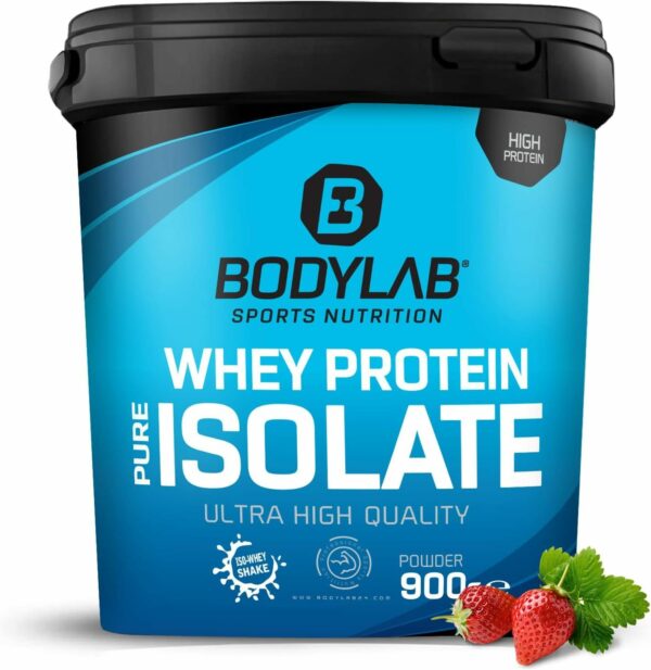 Bodylab24 Whey Protein Isolate Erdbeere