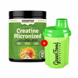 GreenFood Nutrition Performance Creatine Micronized + 300ml Shaker