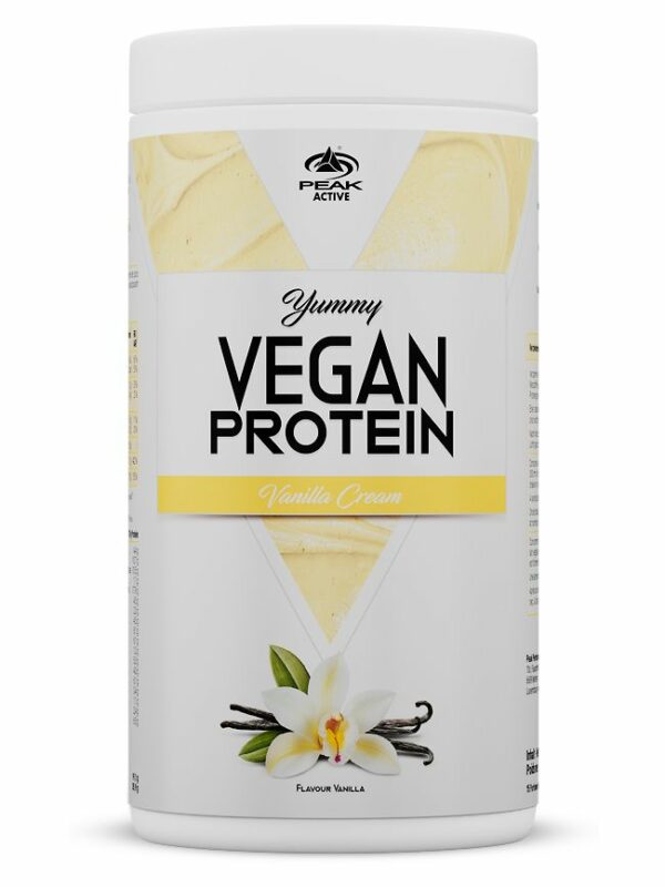 Peak Yummy Vegan Protein - Geschmack Vanilla Cream