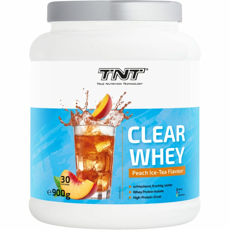 TNT Clear Whey - Proteinshake erfrischend wie ein Eistee oder Softdrink